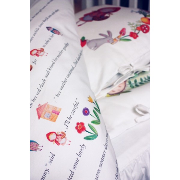 Bedding Alice in clouds, 3 el. size 100x135 cm