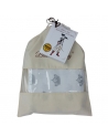 Swaddle bamboo and cotton Royal Insignia, size 120x120 cm